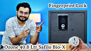 Secure Your Belongings with the Safilo BioX  Biometric Locker Ozone 40.8 Ltr  Smart Plug 10A