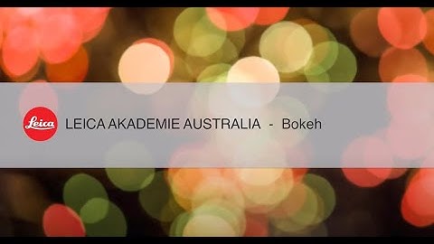 What is Bokeh - Episode 3