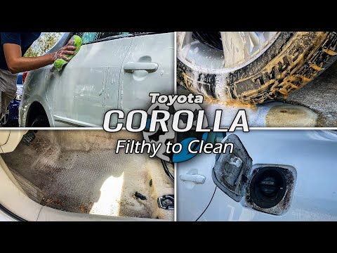 Toyota Corolla (MUCH NEEDED) Full Detail | Inside & Out | This Car Needed the Attention!