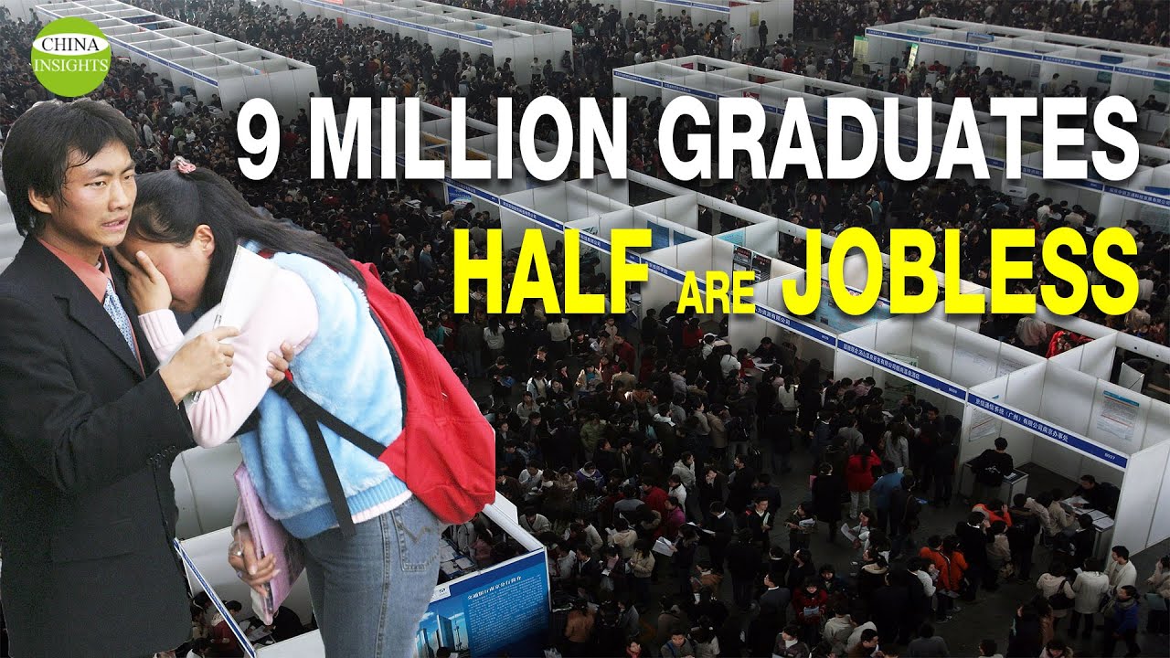 China: Unemployed graduates/20 million shortage of skilled workers/200  million "flexible" employees? - YouTube