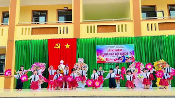 Múa 20/11: Ngày đầu tiên đi học- Bụi phấn- Bài học đầu tiên - Lời ca tri ân