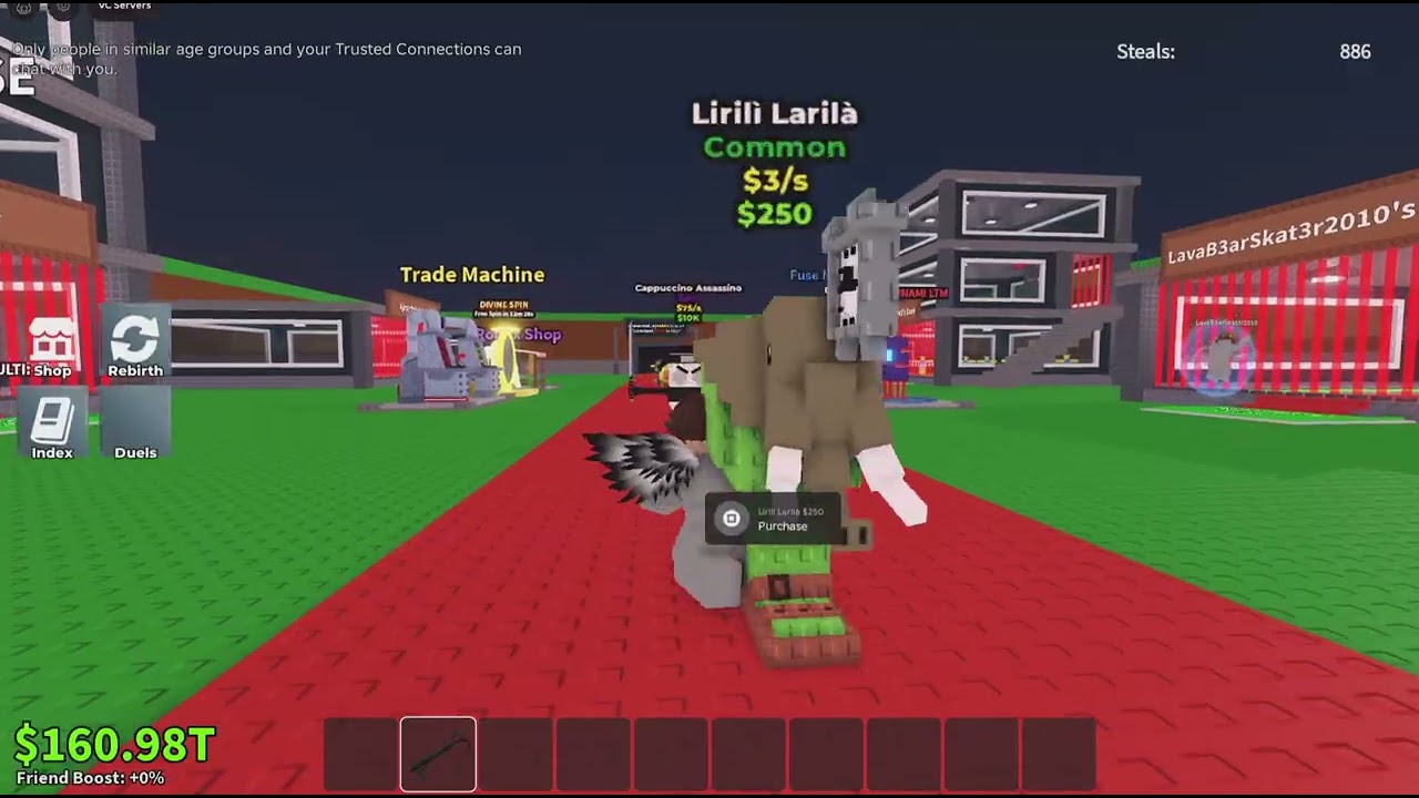 Escape Tsunami + Steal a Brainrot on PS5 🎮 Roblox Full Gameplay 4k