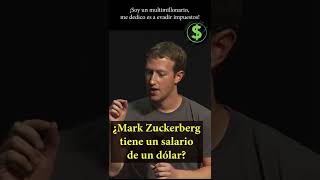 ¿Mark Zuckerberg tiene un salario de un dólar? #SHORTS