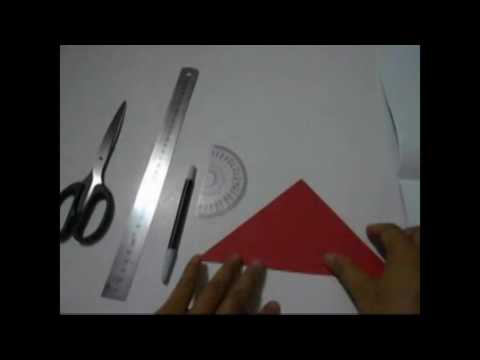 Video: Seni Tradisional Jepun: Origami Dari Modul Segitiga