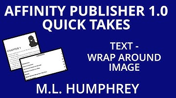 Affinity Publisher 1.0 Text - Wrap Around Image