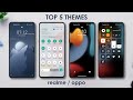 Top 5 themes for realme  oppo devices  june 2022