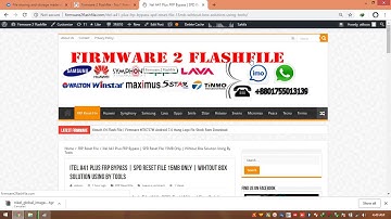 Itel A41 Plus FRP Unlock Solution With SPD Flash Tool With 15MB File Easy Work Solution