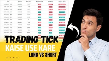 LONG VS SHORT | TRADING TICK KAISE USE KARE @PMSMALLTRADERS