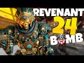 24 KILLS WITH REVENANT! INSANE MATCH - Apex Legends