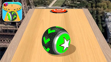 Sky Rolling Ball Going Run 3D Gameplay Speedrun Level 39