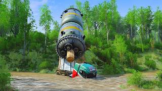 There's No Winch That Can Lift This — The Tank Weighs More Than The River