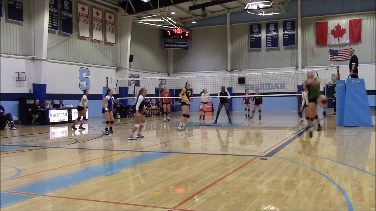 Halton Senior Girls Volleyball All Star Game 2017 YouTube