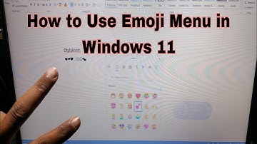 How to Use The Emoji Menu in Windows 11/10 PC/Laptop Secret Keyboard ShortcutKey? #macnitesh#emoji