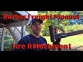 Harbor freight tire changer modification attachment