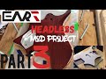 Eart headless guitar/ mod project part 3 "putting on the veneer"