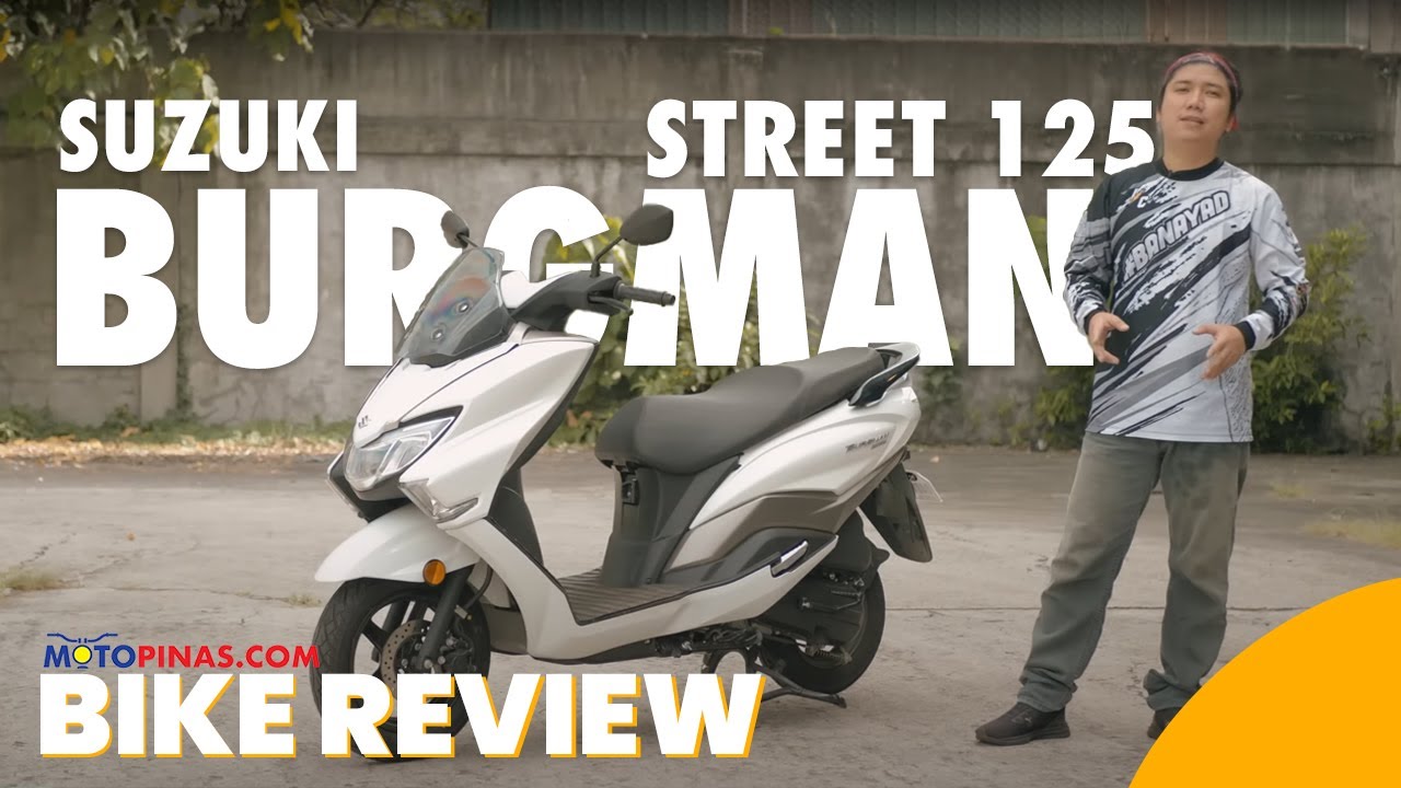 2022 Suzuki Burgman Street 125 Review - Sulit ba ang maxi scooter you can  afford? 