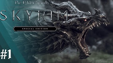 The Elder Scrolls V: Skyrim I 100% Playthrough I No Commentary - Part 1 I PS4 Pro Gameplay