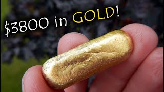 Smelting and Casting gold! *Lots of it!*