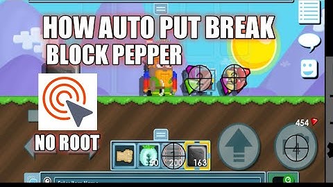 HOW TO AUTO PUT AND BREAK BFG PEPPER (ANDROID)|Growtopia