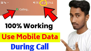How To Use Mobile Data While Calling || Call ke sath internet kaise chalaye || How To || internet