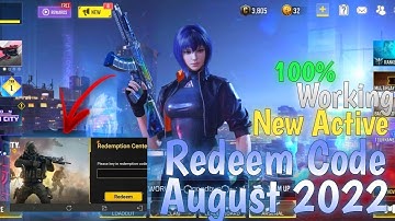 August 2022 New Redeem Code | Redemption Code COD Mobile | CODM Codes