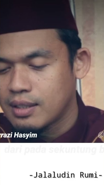 kata-kata cinta Jalaludin Rumi ❗| Buya Arrazy Hasyim