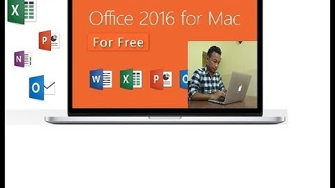 How to get 2016 Microsoft Office for mac |  100% free |