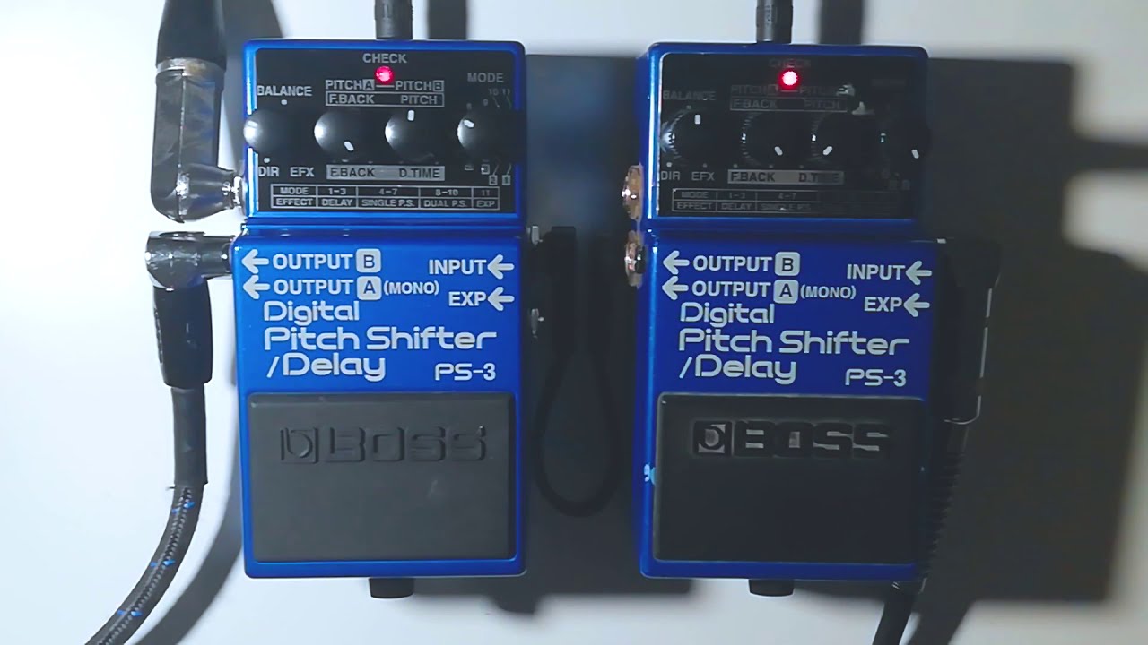 BOSS PS-3 Pitch Shifter Delay エフェクター Boss PS-3 Pitch Shifter Guitar Effect Pedal for sale online