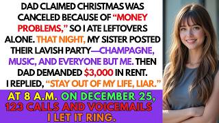 My Father Blamed “Money Problems” And Canceled Christmas—But Partied Lavish Without Me. Until I Saw…