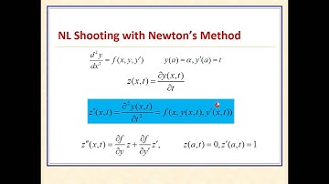 Nonlinear Shooting with Newton
