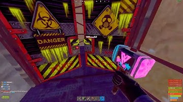 Rust raid defense in 2x1 tower