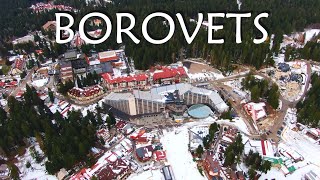 Borovets - Flying around the ski slopes of the famous ski resort [drone 4k] screenshot 1