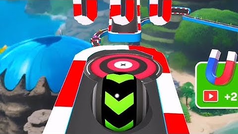 Sky Rolling Ball 3D Gameplay Speedrun Max All Levels 1308