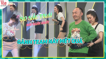 ÔNG CHÚ TIẾN LUẬT MỆT MỎI GÁNH 2 ĐỨA CHÁU LAN NGỌC PHÁ GAME, THÚY NGÂN NHẢY 50 SẮC THÁI