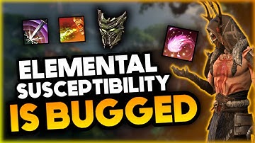 🐛 Another Firesong Bug - Elemental Susceptibility Doesn
