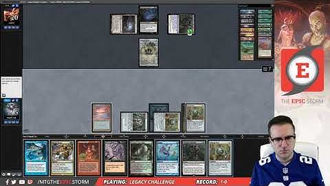Legacy Challenge - 09/13/20 - Round 2 vs. Eldrazi Aggro