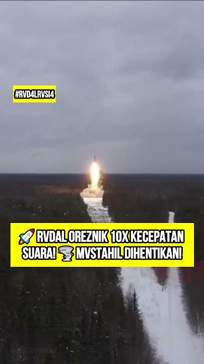 🚀 RVDAL OREZNIK 10x KECEPATAN SUARA! 🌪️ MVSTAHIL DIHENTIKAN!