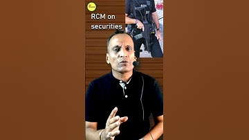 👉GST RCM on securities || By CA Sanjay Mundhra CS CMA