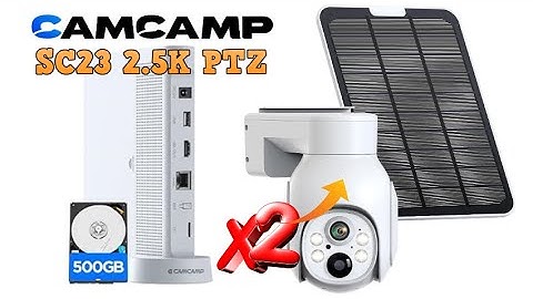 The coolest Home Security System Ever! Camcamp SC23 Review -- LGH