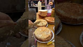 The Famous Lady Making a ? Tasty and Unique Vegetables Sandwich #shorts