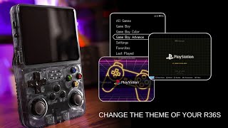 HOW TO DOWNLOAD AND CHANGE THEMES IN R36S HANDHELD CONSOLE Profile