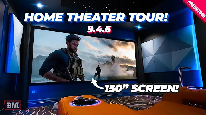 INCREDIBLE 9.4.6 Home Theater Tour 2023! Dolby ATMOS 4K // KRIX // TRINNOV // SONY // MADVR