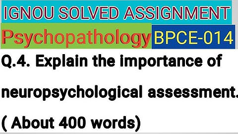 IGNOU SOLVED ASSIGNMENT BPCE-014 Q.4