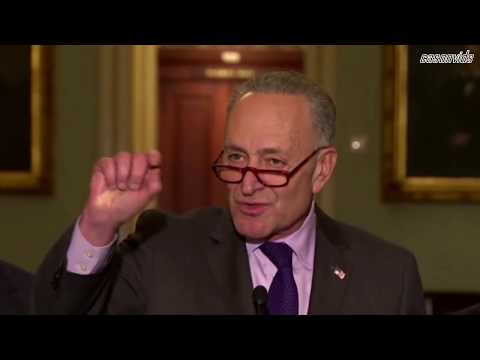 Chuck Schumer Reacts to Trump's tweets before their meeting