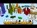 Minecraft FREESTYLE PARKOUR! (30 Stages of Parkour) with PrestonPlayz