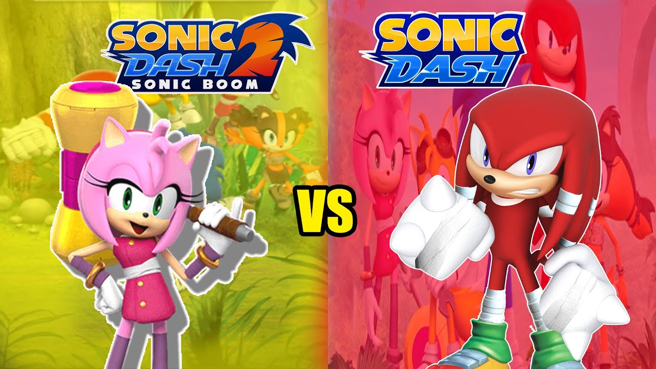 Sonic Dash vs Sonic Dash 2 Sonic Boom: Android Gameplay #1 - YouTube