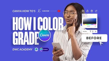 How I Color Grade My Photos in Canva 2023 :: FREE