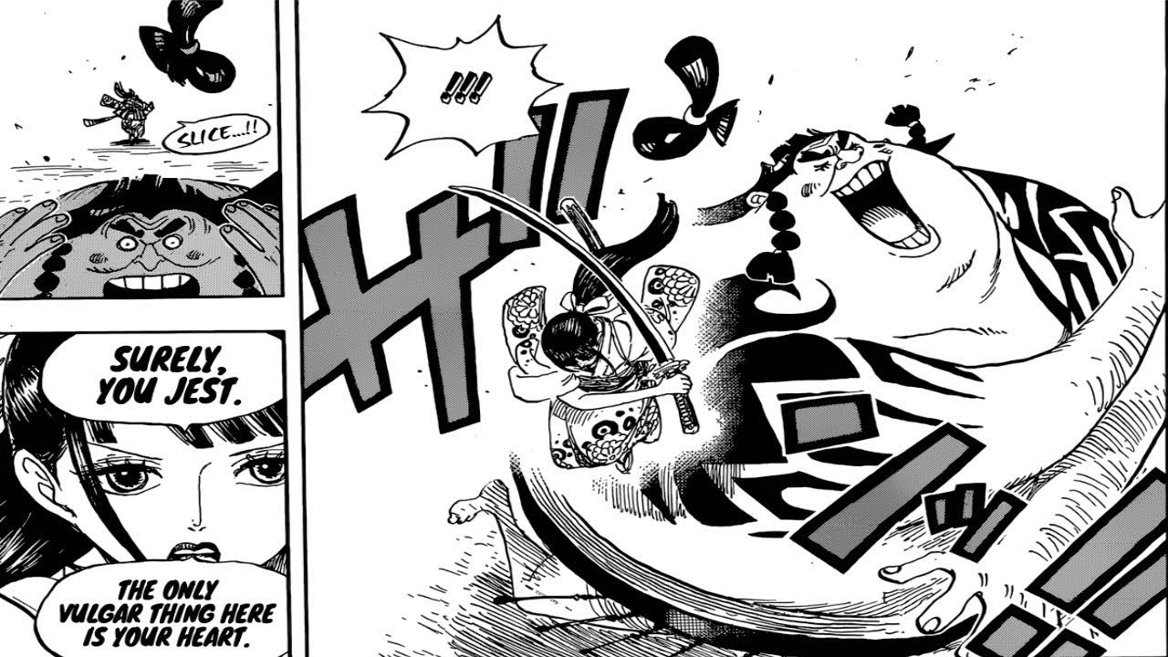 One Piece ワンピース Chapter 915 Recap O Kiku Is Hot As Fire Youtube