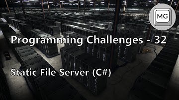 Programming Challenges - 32 - Static File Server (C#)