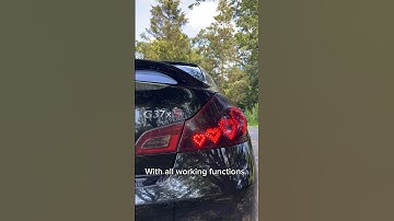 G37 Sedan with Heart Taillights❤️ #taillights